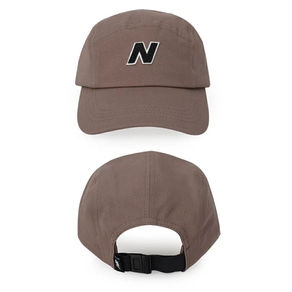 New Balance 5 Panel Block N Cotton Twill Hat - Picture 5 of 5
